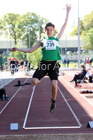 Mens under-17s long jump, 2019 North Eastern Track and Field Champs., Middlesbrough. Photo:  David T. Hewitson/Sports for All Pics